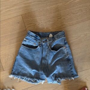 Vintage Levi Jean Shorts High Waisted